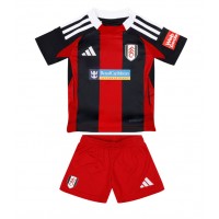 Camiseta Fulham Segunda Equipación Replica 2024-25 para niños mangas cortas (+ Pantalones cortos)